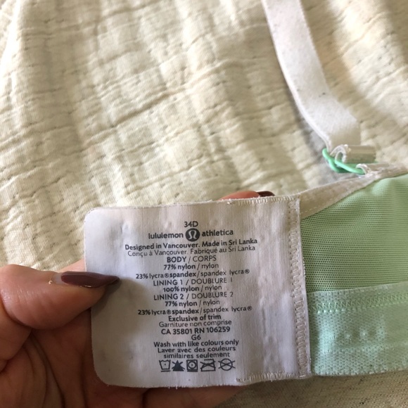 Lululemon “ta ta tamer” sports bra - Picture 6 of 6